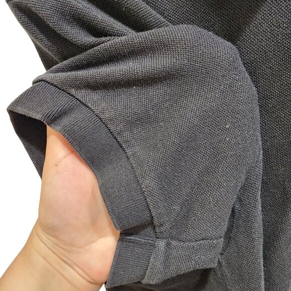 Tommy Hilfiger Men's Classic Fit Short Sleeve Polo Shirt Black Size XL - Picture 5 of 8